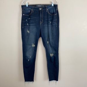 Torrid Sky High Skinny Distressed Jeans